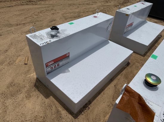 UNUSED JOBOX 100 GALLON L SHAPE STEEL LIQUID TANK
