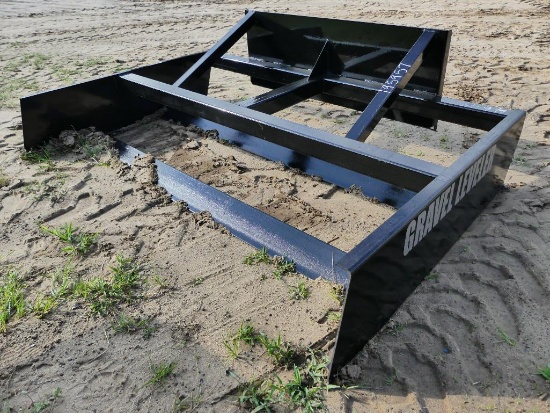 UNUSED X-STAR SKID STEER QUICK ATTACH GRAVEL LEVEL