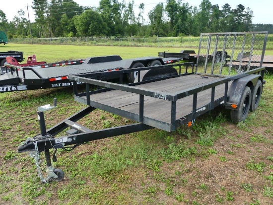 CARRY ON 6' X 14' DBL AXLE TRAILER