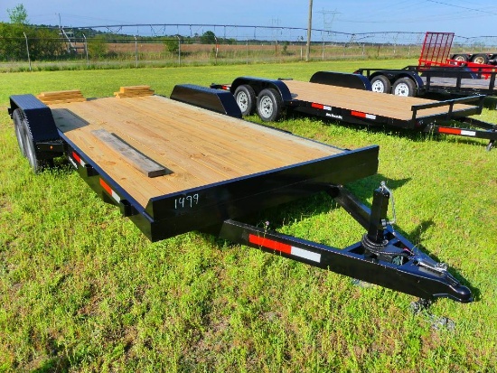 2024 CLAYS 7' X 18' DBL AXLE TRAILER
