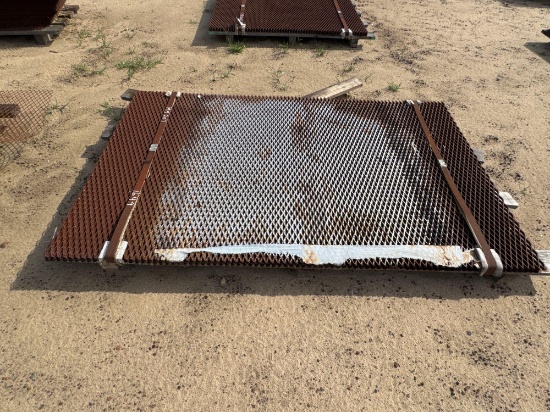 (APPROX. 10) 48" X 80" EXPANDED METAL