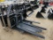 UNUSED KIVEL SKID STEER QUICK ATTACH PALLET FORKS