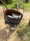 ANTIQUE IRON POT W/ STAND