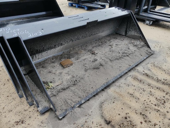 UNUSED SWICT SKID STEER QUICK ATTACH 66" BUCKET