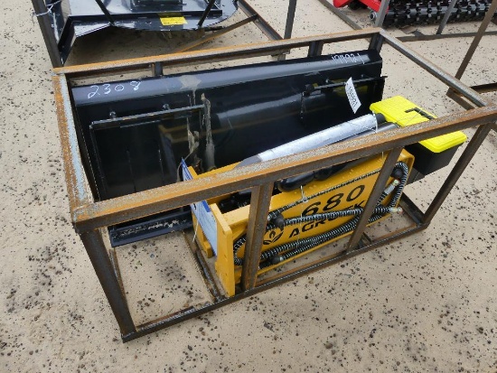 UNUSED AGT SSH680 HYD QUICK ATTACH HAMMER
