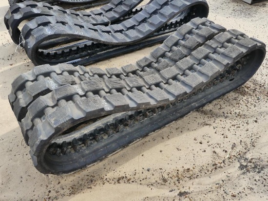 PAIR OF 12" RUBBER TRACKS