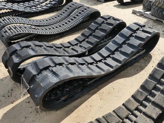 PAIR OF 18" RUBBER TRACKS
