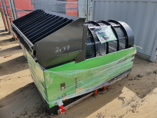 UNUSED HURRICANE ROTARY DRUM SCREEN