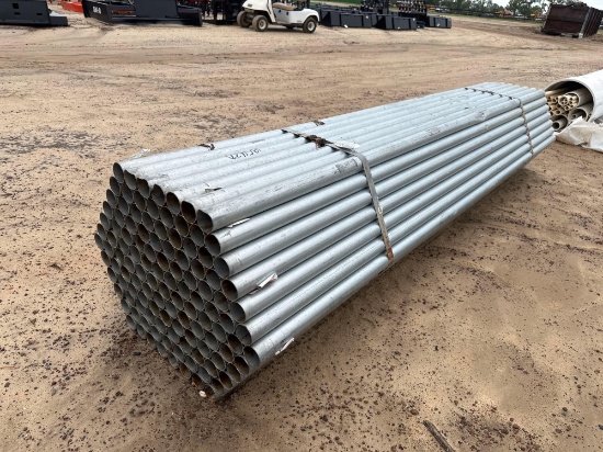 BUNDLE OF 2" X 10' METAL PIPE