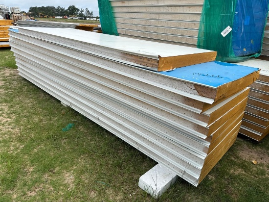 (APPROX. 9) 16' HEAVY DUTY INSULATED PANELS