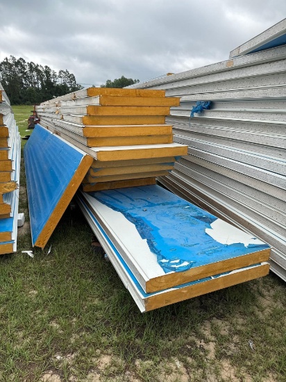 (APPROX. 15) 25' - 30' INSULATED HEAVY DUTY PANELS