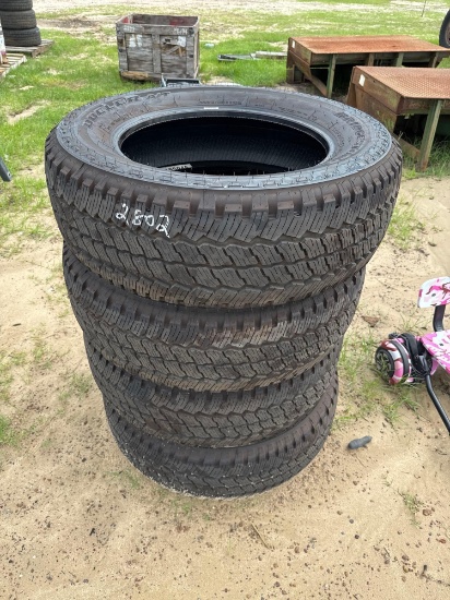 (4) LT275/65R20 TIRES ONLY