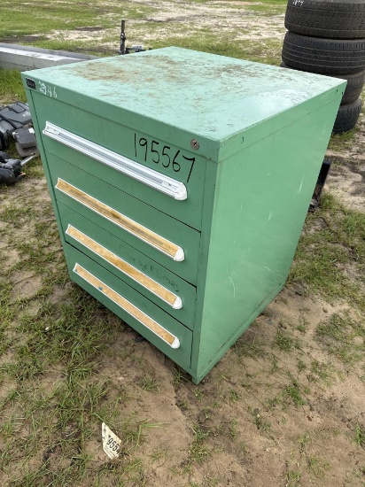 4 DRAWER METAL TOOLBOX