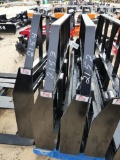 UNUSED KIVEL SKID STEER PALLET FORKS
