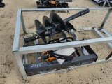 UNUSED WOLVERINE QUICK ATTACH AUGER SET