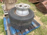 (2) 265/75R16 TIRES & WHEELS (1) 5 LUG WHEEL