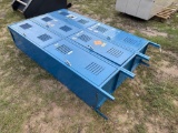 METAL LOCKER W/ 2 LOCKERS