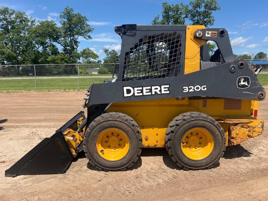 2019 JOHN DEERE 320G WHEELED SKID STEER