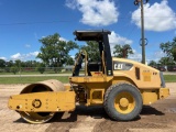 2012 CATERPILLAR CS44 SMOOTH DRUM ROLLER