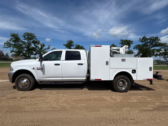 2018 DODGE RAM 3500HD CREW CAB SERVICE TRK