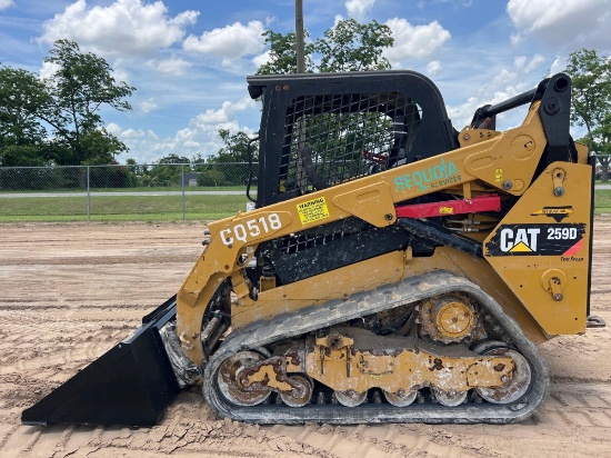 2017 CATERPILLAR 259D SKID STEER