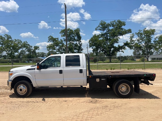 2016 FORD F-350 SUPER DUTY XL FLATBED TRUCK