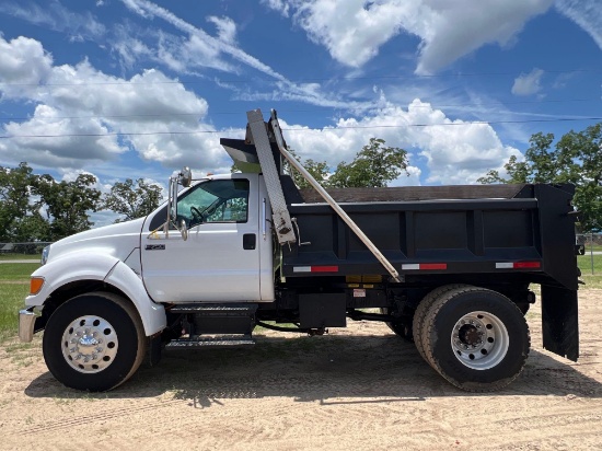 2007 FORD F-750XL SUPER DUTY DUMP TRUCK