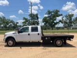 2016 FORD F-350 SUPER DUTY XL FLATBED TRUCK