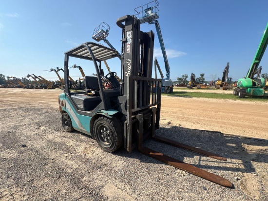2017 BAOLI KBG35 STRAIGHT MAST FORKLIFT