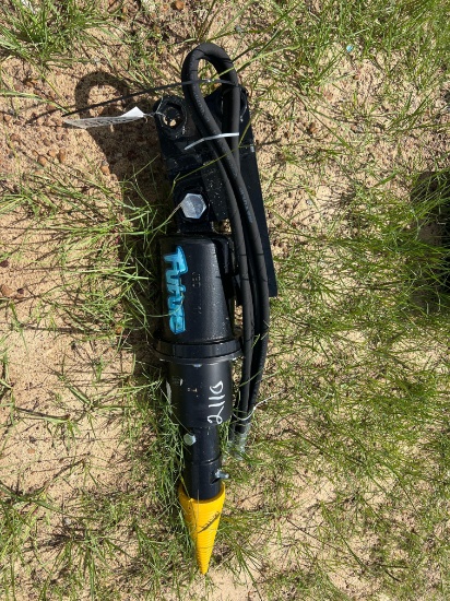 UNUSED FUTURE MINI EXCAVATOR HYD WOOD DRILL