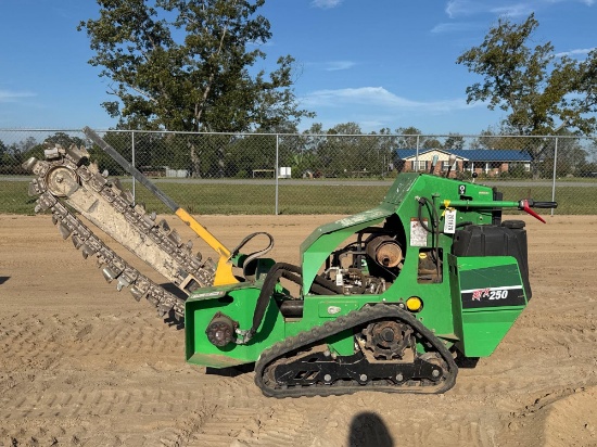 VERMEER RTX250 WALK BEHIND TRENCHER