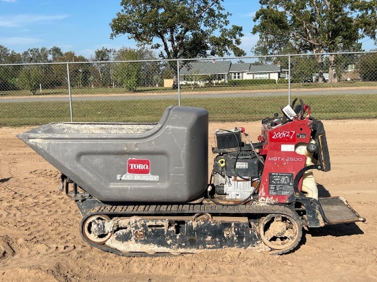 TORO MBTX2500 STAND ON DUMP BUGGY