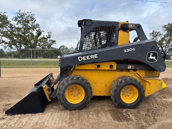 2022 JOHN DEERE 330G SKID STEER