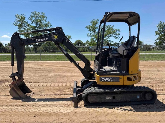 2020 John Deere 26g Excavator