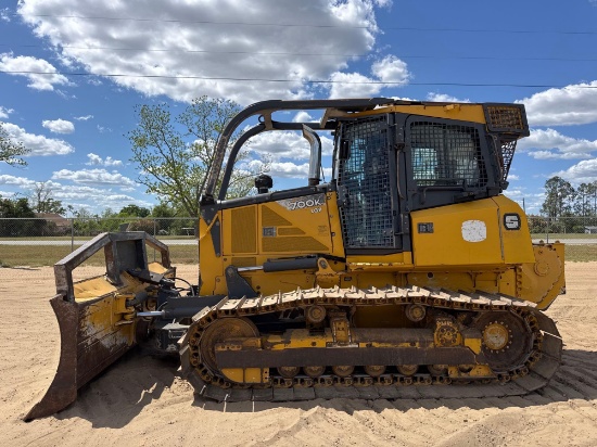 2012 John Deere 700k Lgp Crawler Dozer