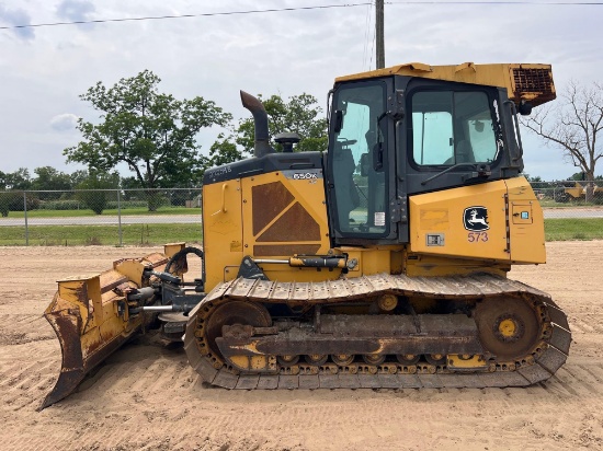 2017 John Deere 650k Lgp Crawler Dozer