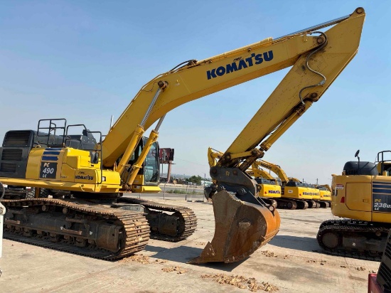 2019 Komatsu Pc490lc-11 Excavator