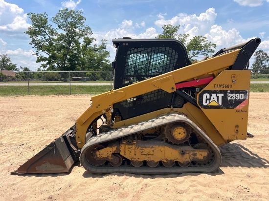2016 Caterpillar 289d Skid Steer