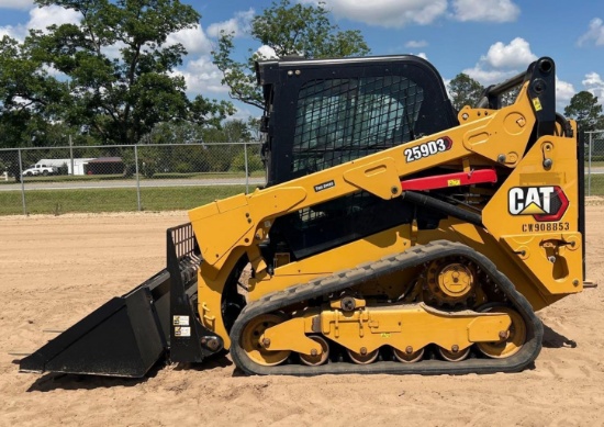 2021 Caterpillar 259d3 Skid Steer