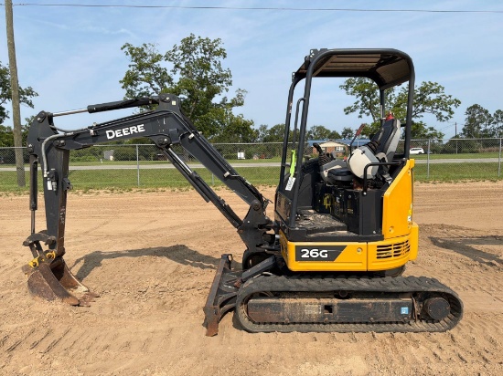 2021 John Deere 26g Excavator
