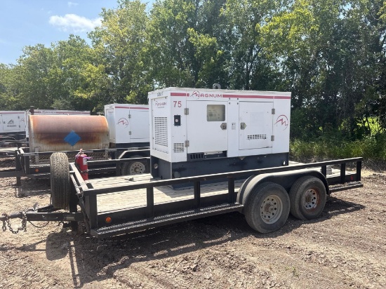 Magnum Mmg75 Generator Mtd On 16' 2011 Kotara Trl