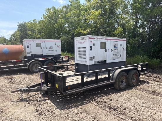 Magnum Mmg75 Generator Mtd On 17' 2011 Kotara Trl