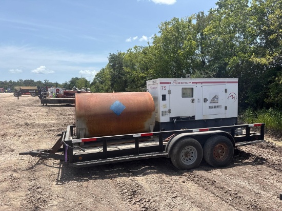2011 Kotara 16' Generator & Fuel Trailer