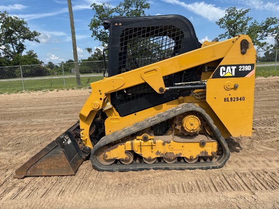 2018 Caterpillar 239d Skid Steer