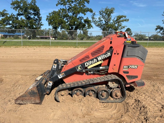 2013 Ditch Witch Sk755 Stand-On Skid Steer