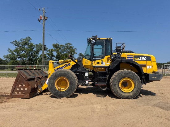 2021 Komatsu Wa380-8 Wheel Loader