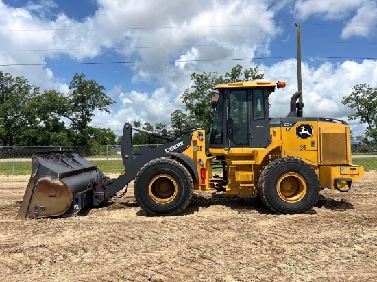 2022 John Deere 624p Wheel Loader
