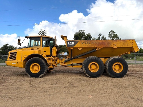 2005 VOLVO A25D OFF ROAD DUMP TRUCK