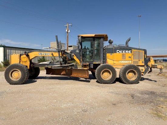 2017 John Deere 672g Motor Grader
