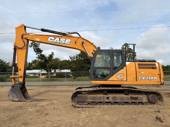 2017 CASE CX210D EXCAVATOR